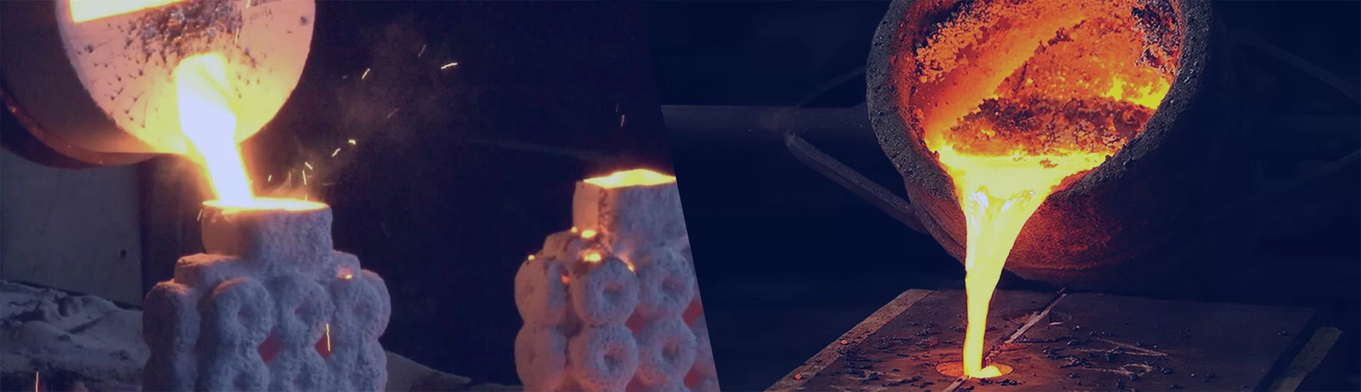 Investment Casting vs. Sand Casting Banner